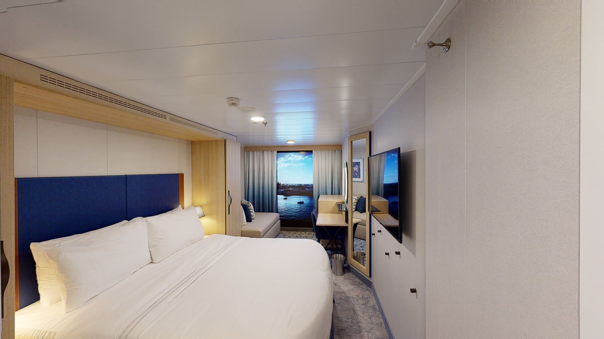 Wonder Of The Seas Interior With Virtual Balcony Nuvo360