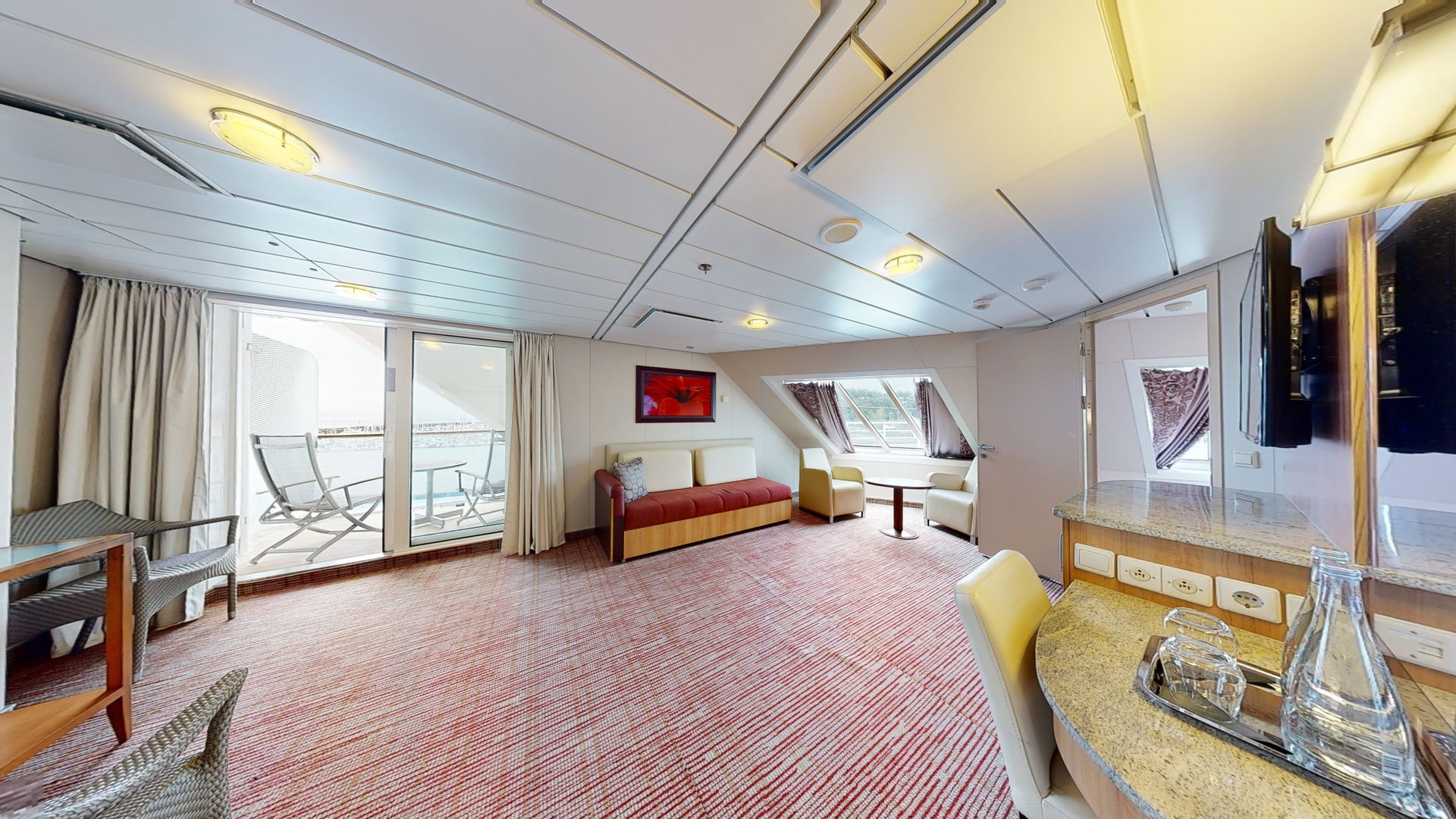 Ultra Deluxe Veranda Stateroom Virtual Tour Created By Nuvo