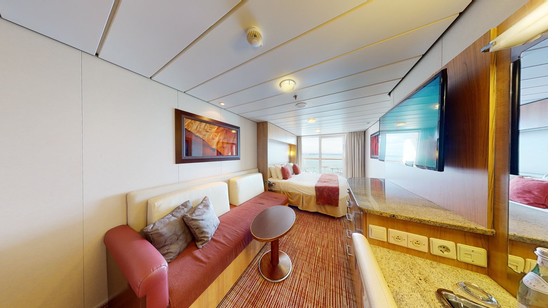 Celebrity Veranda Stateroom Partial View Virtual Tour By Nuvo