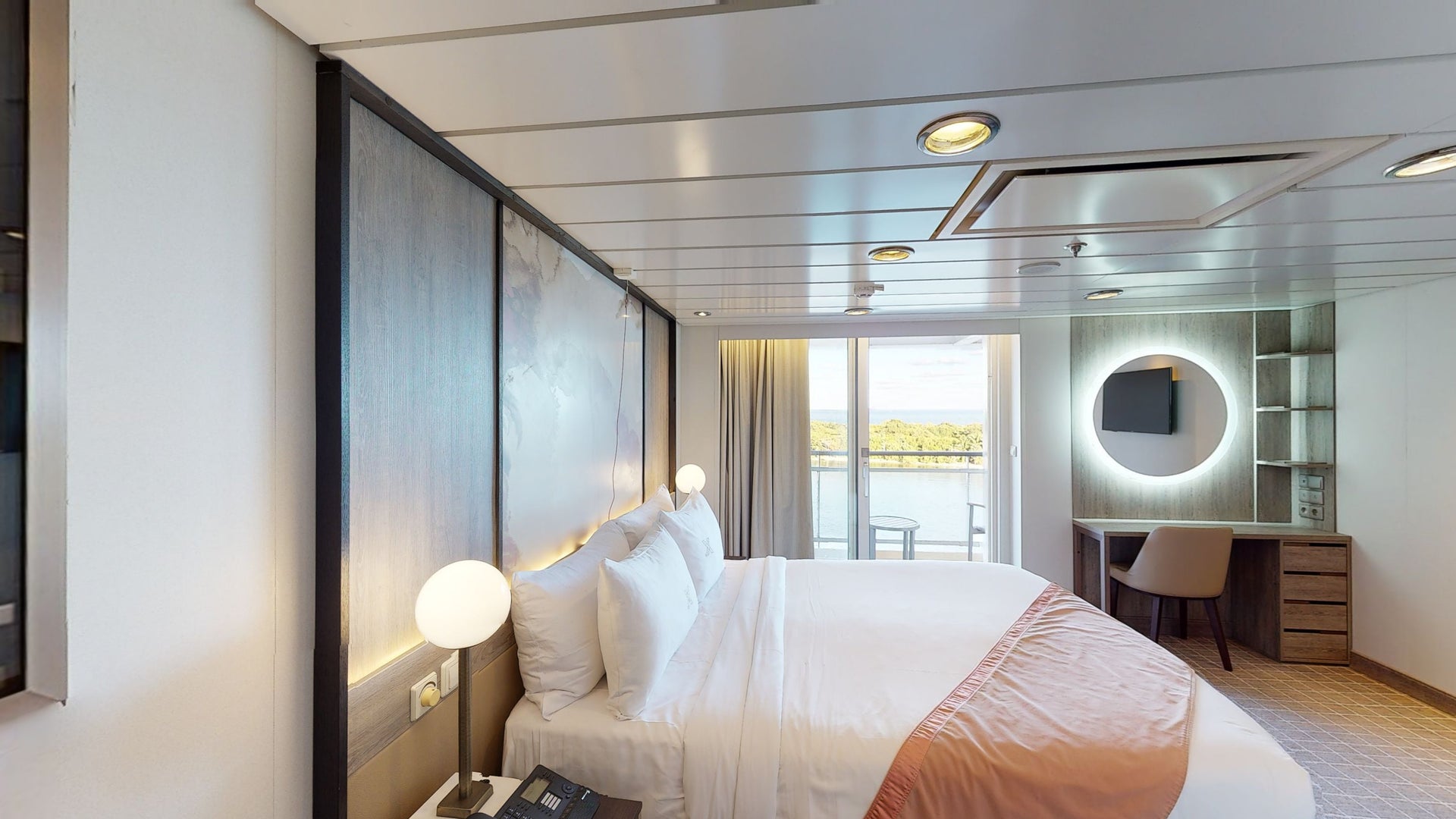 Prime Veranda Stateroom (Wheelchair Accessible) - Nuvo360