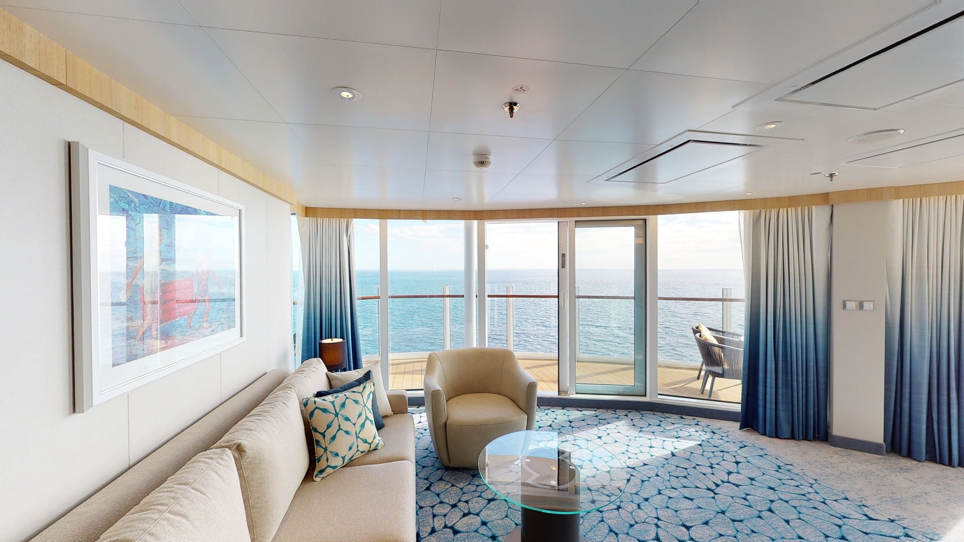 Wonder of the Seas - Spacious Aqua theater 1 Bedroom - Nuvo360%